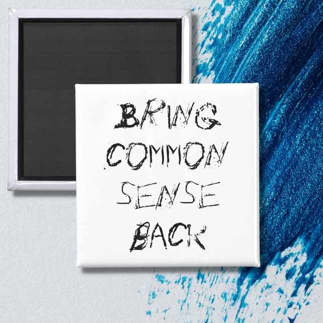 Aimant Joke cadeaux drôle slogan nouveauté avec esprit di (Créateur téléchargé)