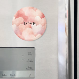 Aimant Joli Coeur rose