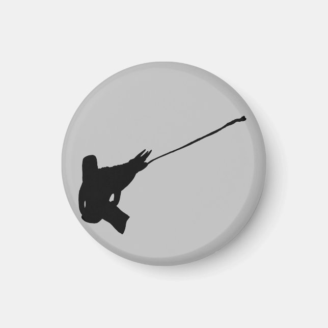 Aimant Joli coup ! Silhouette Chameleon de Jackson (Devant)