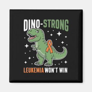 Aimant Joli Dino leucémie T-rex fort Enfants Dinosaure Bl