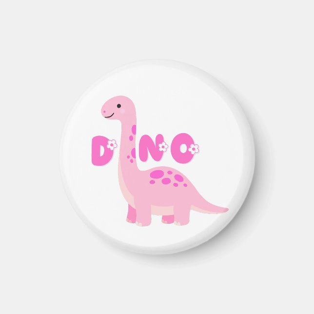 Aimant Joli dinosaure 🦕  (Devant)