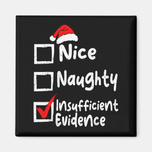 Aimant Joli Mauvais Preuve Insuffisante Drôle de Noël