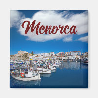 Joli Port de Minorque Ciutadella - Souvenir