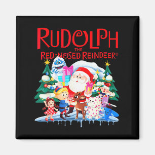 Aimant Joli Spécial de Noël de Rudolph le Renne au Nez Ro