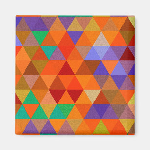 Aimant Joli Triangle grunge motif I + vos idées