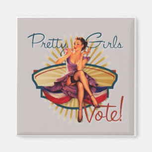 Aimant Joli vote de filles !