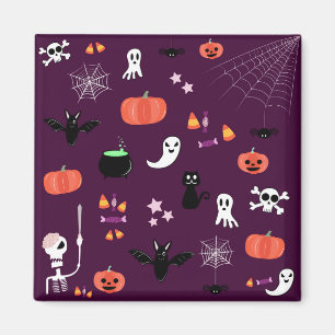 Aimant Jolie Art Créatif Halloween Effrayant
