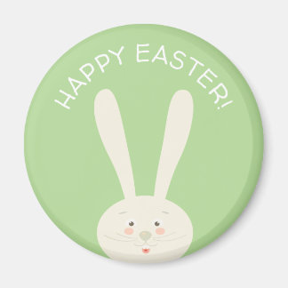 Aimant Jolie Bunny Joyeux Oeufs de Pâques Fête de Chasse
