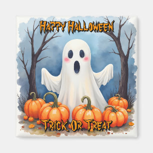 Aimant Jolie collection effrayante d'Halloween moderne