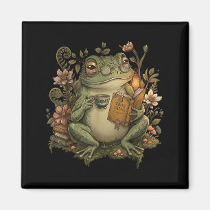 Aimant Jolie esthétique cottagecore grenouille amoureux d