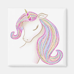 Aimant Jolie licorne