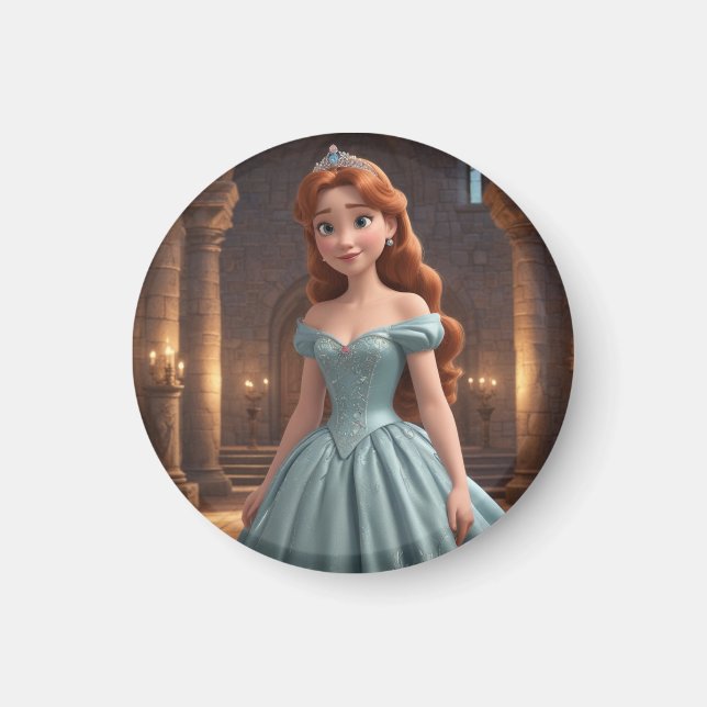 Aimant Jolie princesse (Devant)