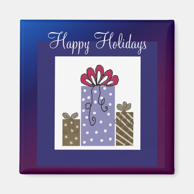 Aimant Jolies cadeaux (Devant)