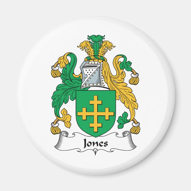 Aimant Jones Family Crest (Devant)