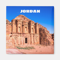 Aimant Jordanie avec Monastère de Petra