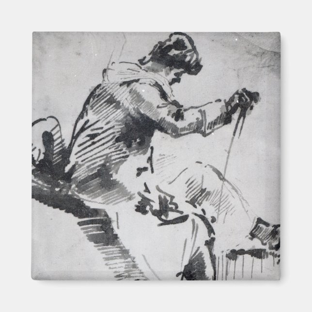 Aimant Joseph Mallord William Turner | Homme assis (Devant)