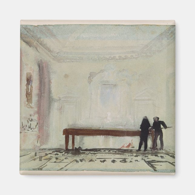 Aimant Joseph Mallord William Turner | Joueurs de billard (Devant)