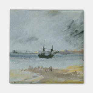 Aimant Joseph William Turner Navire terrestre, pont