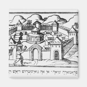 Aimant Joshua aux murs de Jéricho