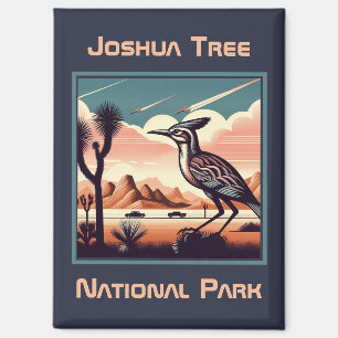 Aimant Joshua Tree National Park Retro Souvenir Cadeau