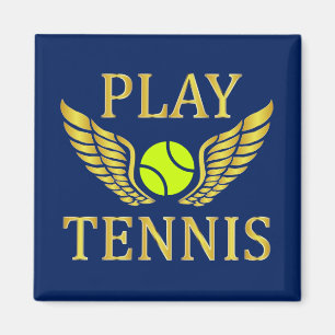 Aimant Jouer au tennis