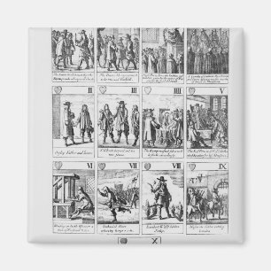 Aimant Jouer aux cartes