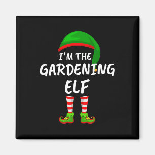 Aimant Jouer avec la famille Je suis le jardin Elf Noël