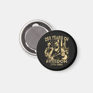 Aimant Jouer de la guitare 4 juillet 250e anniversaire