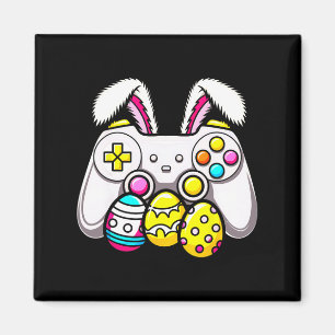 Aimant Joueur Bunny Pâques Gamepad Oeufs Jeu Pour Enfants