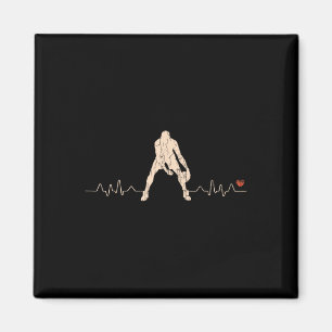 Aimant Joueur de basket-ball Heartbeat Cadeau 1