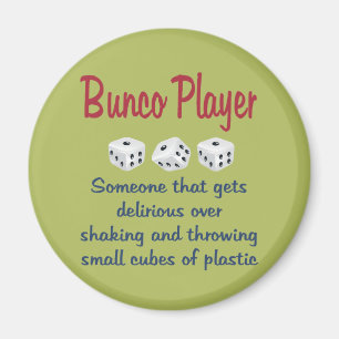 Aimant Joueur de Bunco - définition