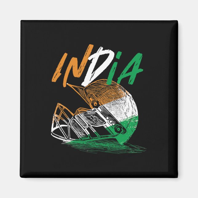 Aimant Joueur de cricket de l'équipe de cricket d'Inde Cr (Devant)