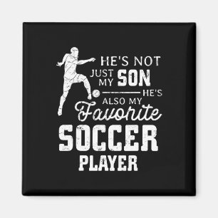 Aimant Joueur de football favori vintage fils famille app