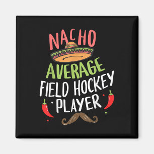 Aimant Joueur de hockey sur gazon moyen Nacho Cinco De Ma