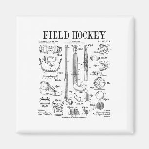Aimant Joueur de hockey sur gazon Sports d'équipe Drôle V