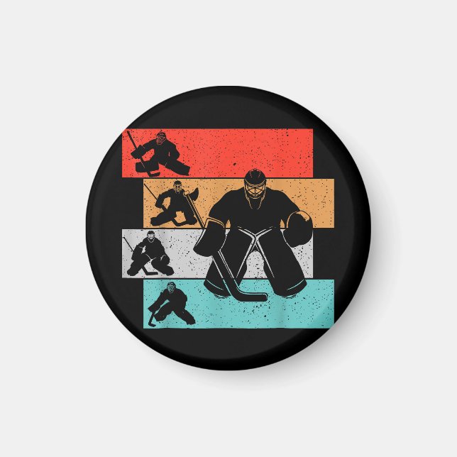 Aimant Joueur de hockey sur glace (Devant)