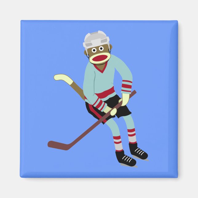 Aimant Joueur de hockey sur singe (Devant)