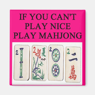 Aimant Joueur de MAHJONG
