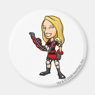 Aimant Joueur de personnel d'île de Krawk d'alto