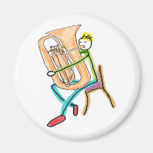 Joueur de tuba Stickman