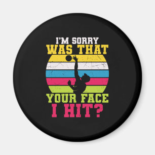 Aimant Joueur de volley-ball   Je Suis Désolé, C'Est Votr