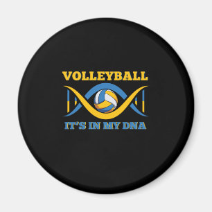 Aimant Joueur de volley-ball Volleyball Il Est Dans Mon