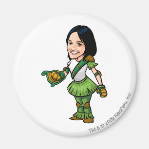 Aimant Joueur du personnel de Twitter Mystery Island