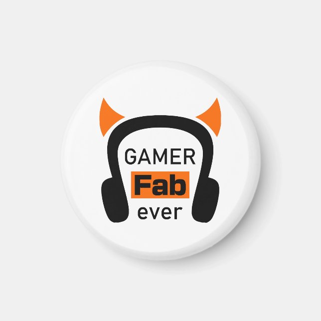 Aimant joueur fab-ever (Devant)