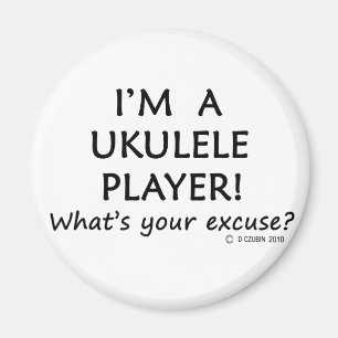 Aimant Joueur Ukulele