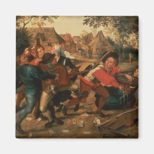 Aimant Joueurs se disputant