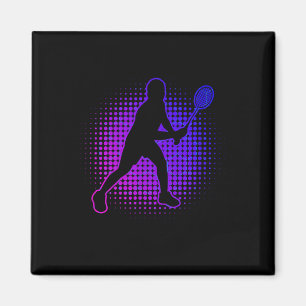 Aimant Joueuse de badminton Badminton Femmes Squash Volan