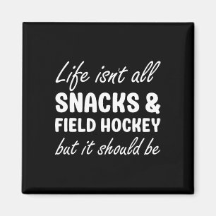 Aimant Joueuse de hockey sur gazon pour femmes ou hommes