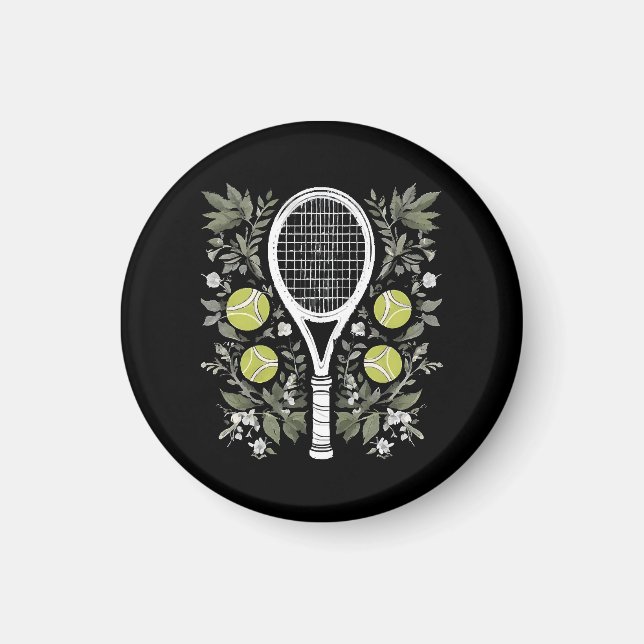 Aimant Joueuse de tennis (Devant)