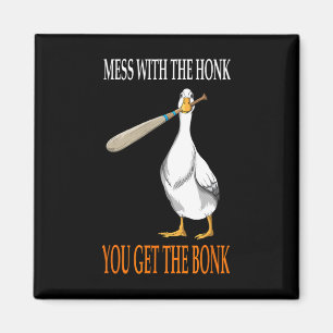 Aimant Jouez avec le jeu de canard Honk Gamer Club en boi